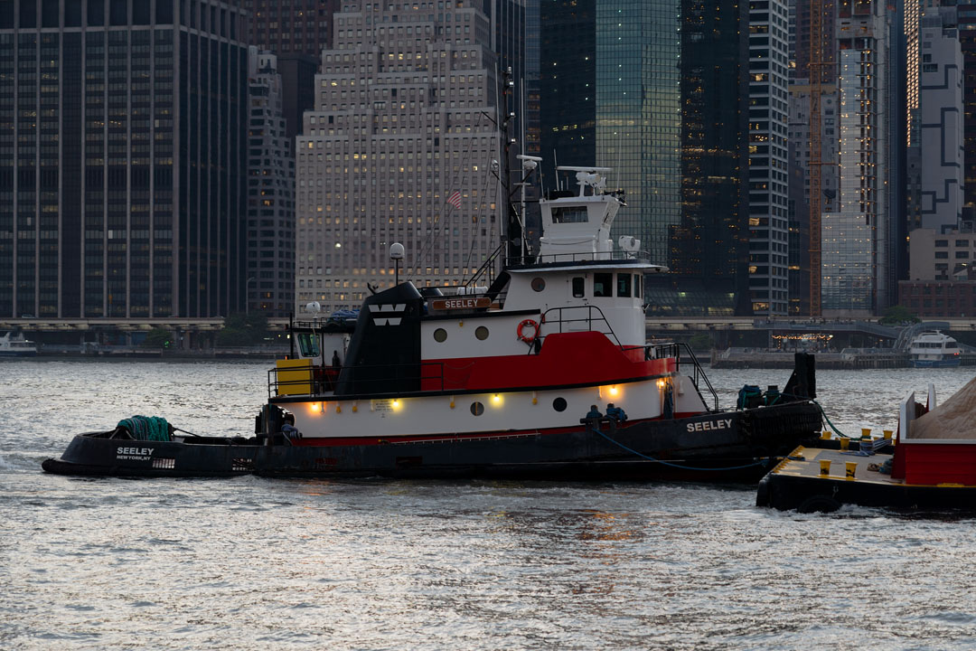 Schlepper auf dem East River
