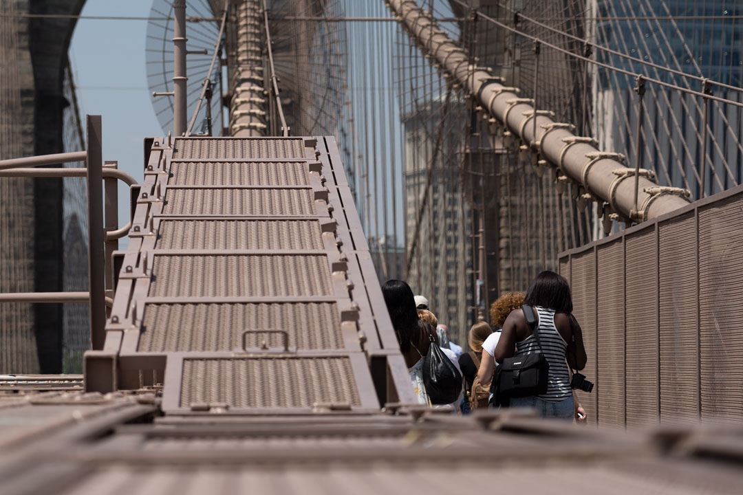 Tragseile der Brooklyn Bridge