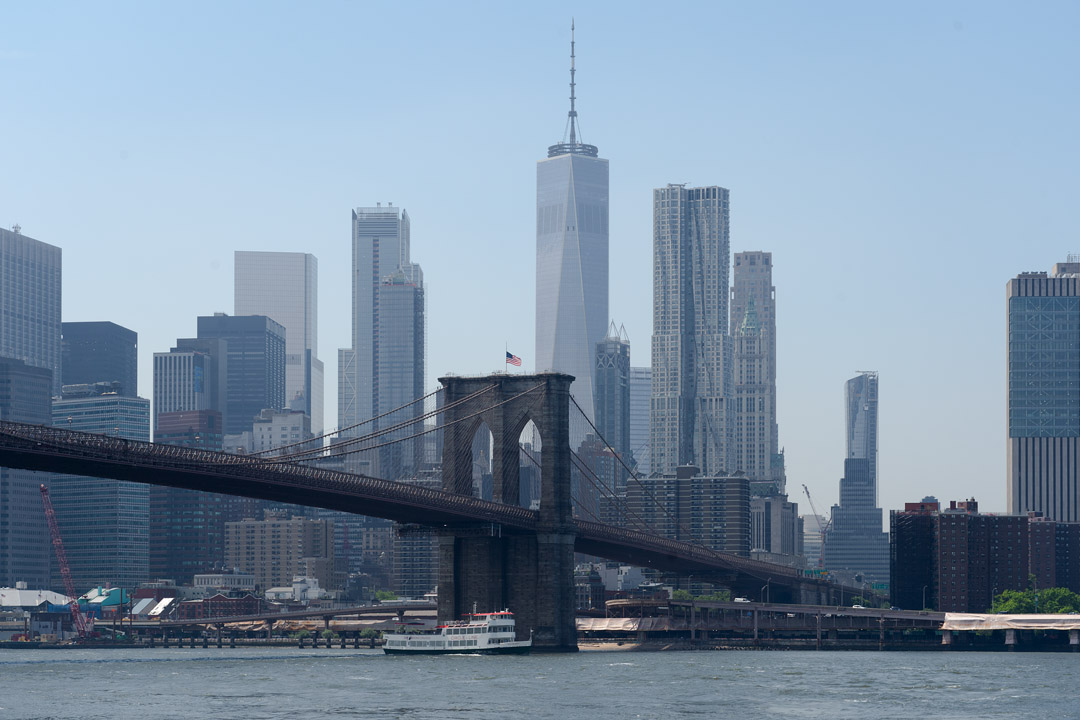 Blick aus dem Main Street Park
