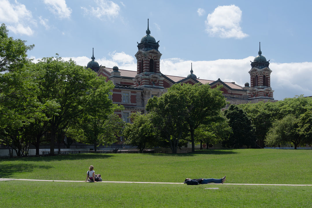 Empfangsstation für Einwanderer auf Ellis Island