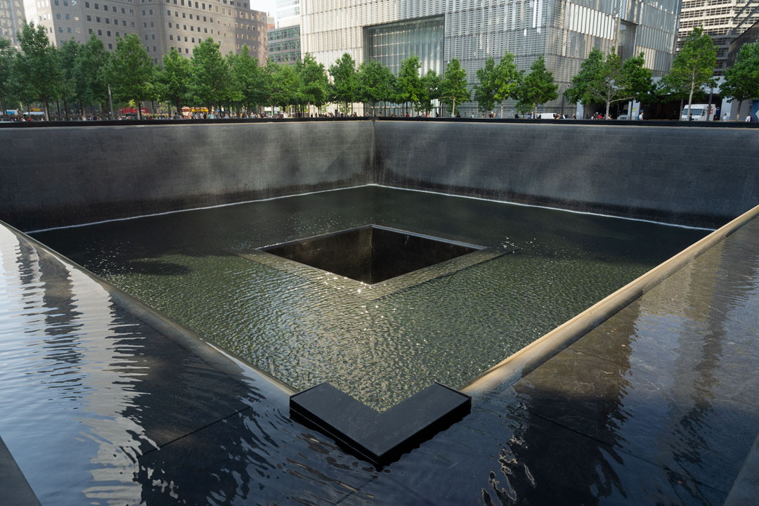 nördliches Bassin des National September 11 Memorial
