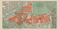 Karte Hamburg Brand 1842, Julius Faulwasser