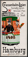 Strassenbahnlinien Hamburg 1910